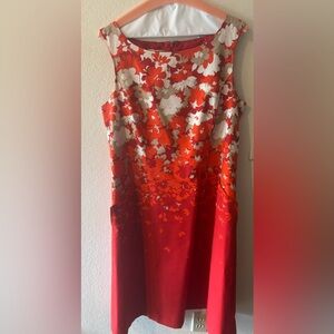 Floral Sleeveless Pendleton Dress